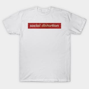 Social Distortion - SIMPLE RED VINTAGE T-Shirt